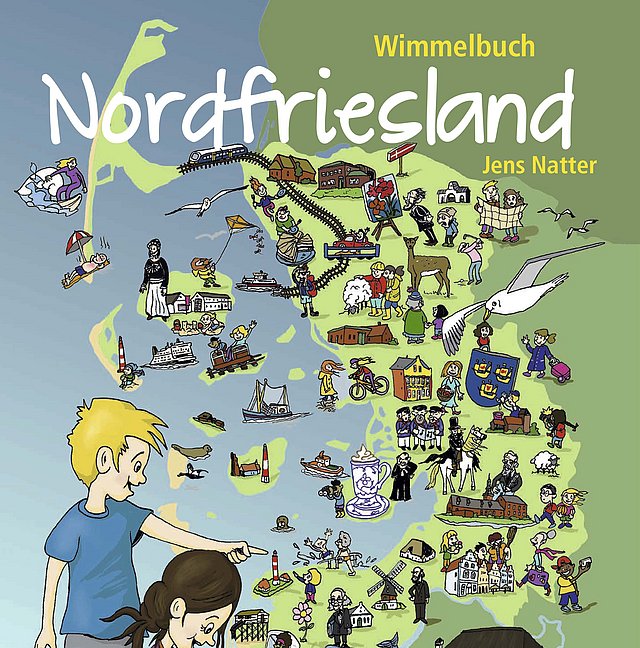 Cover "Wimmelbuch Nordfriesland"