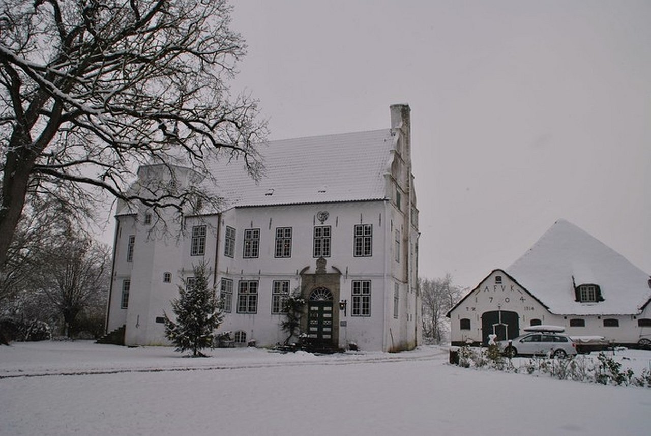 Haus Hoyerswort im Winter