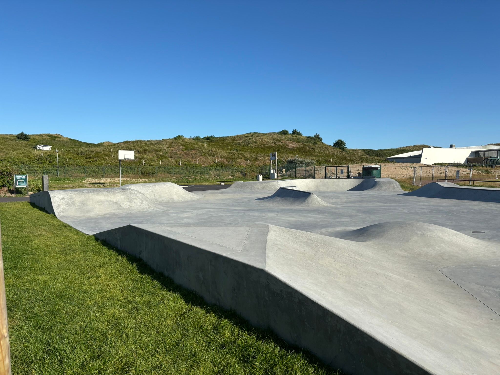 Streetball und Skatepark im Multipark Sylt
