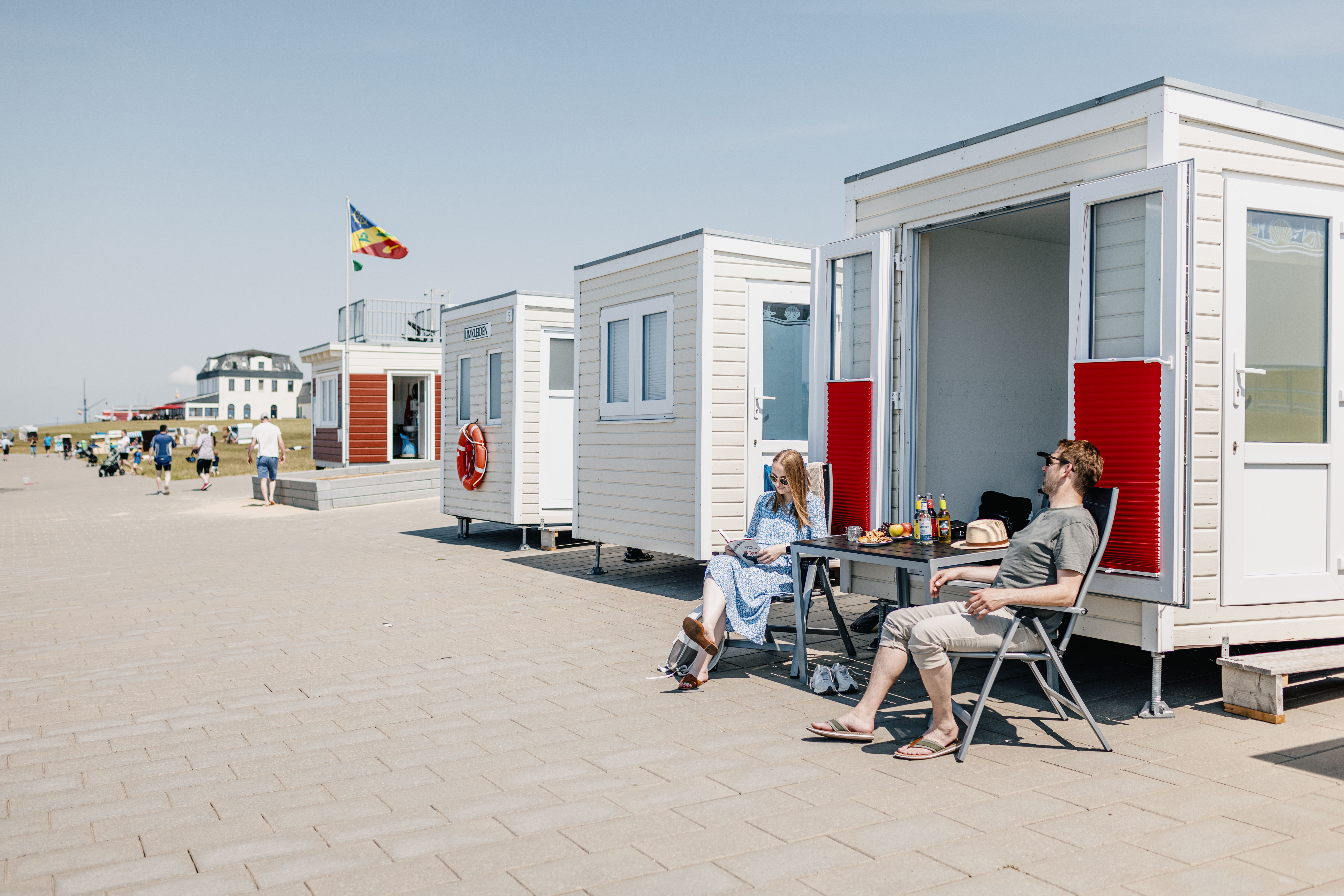 Badebude mieten in Dagebüll am Badedeich