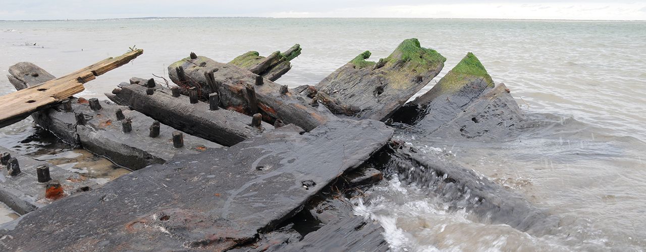 Schiffswrack vor Sylt (c) ALSH