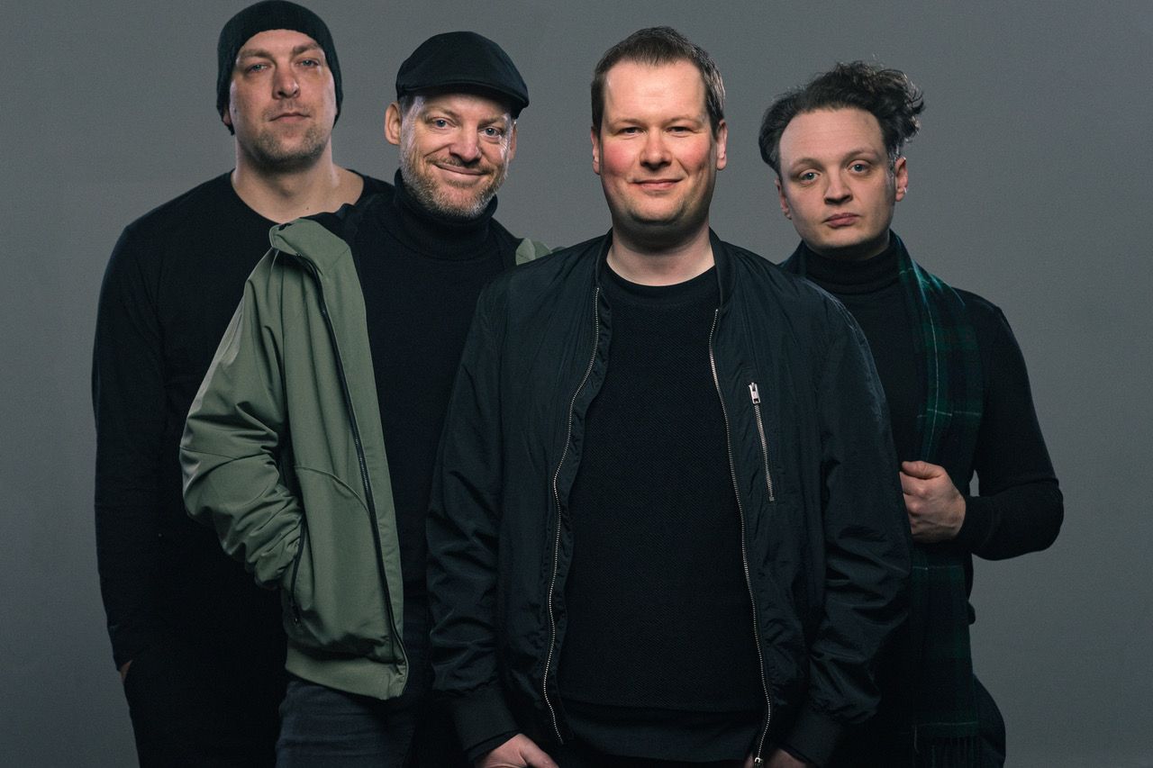 Die vier Musiker von RE-POLICE