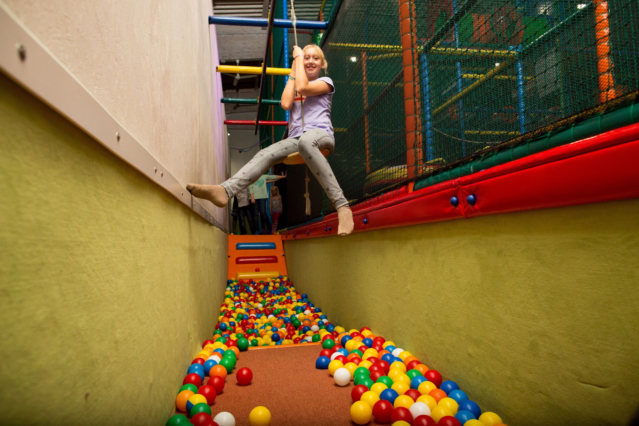 Spiel und Spaß in der Indoor-Spielhalle in Husum.
