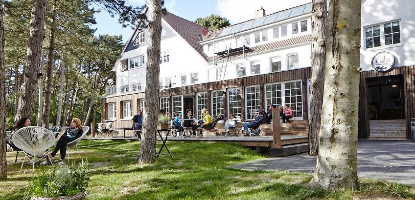 Garten - Das Kubatzi Yogahotel in St. Peter-Ording