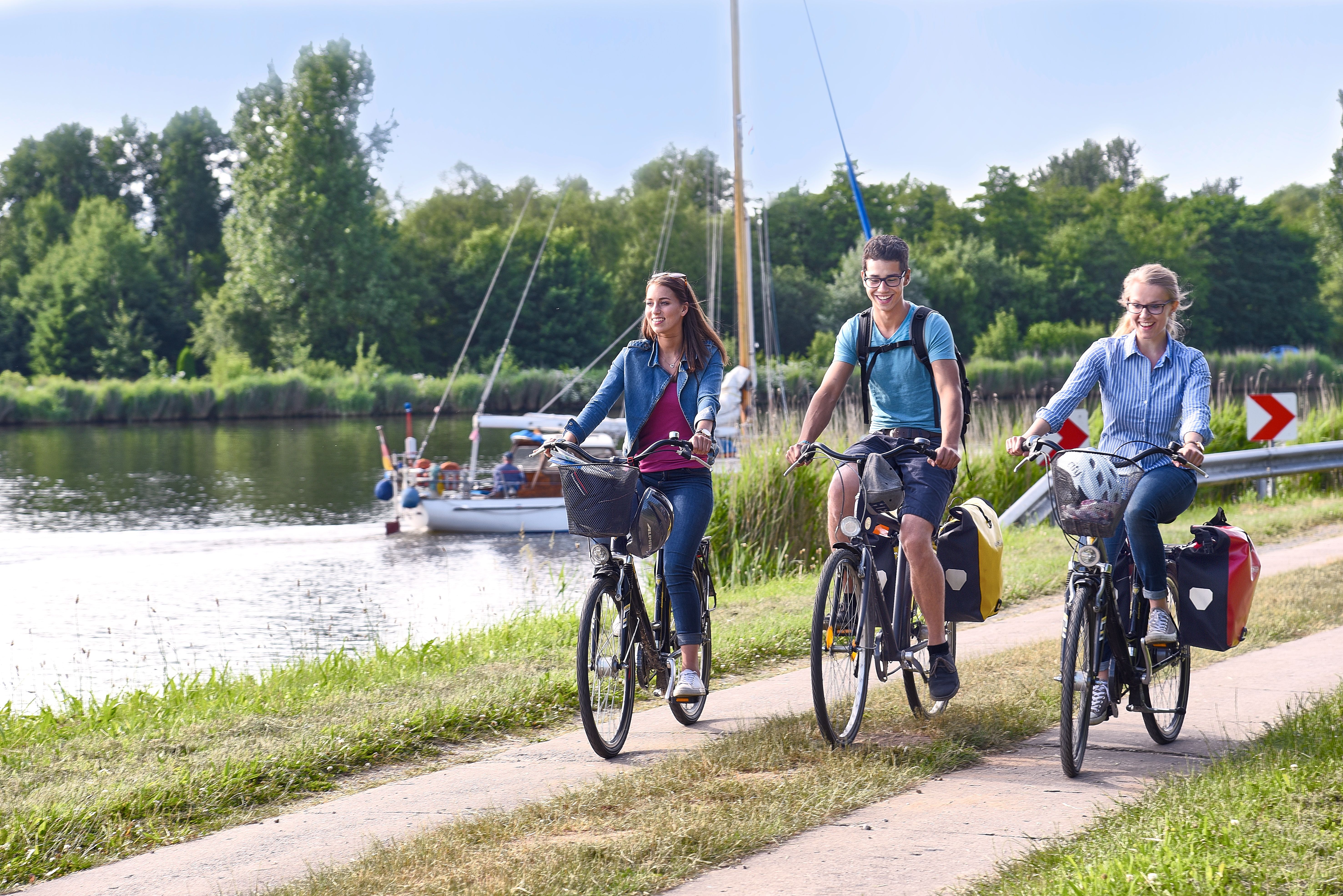 Radfahren am NOK