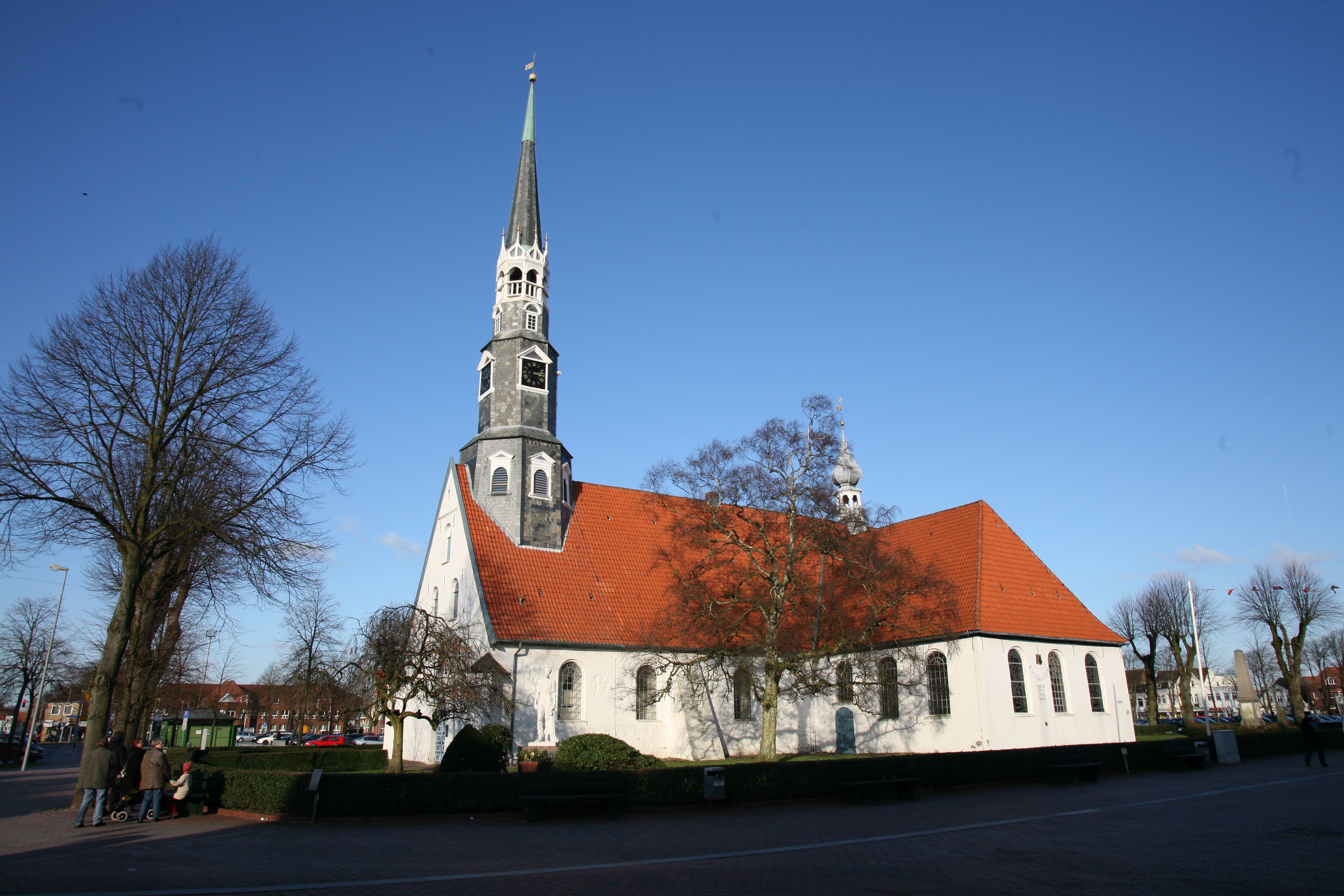 Bild einer typischen Kirsche an der Nordseeküste. 