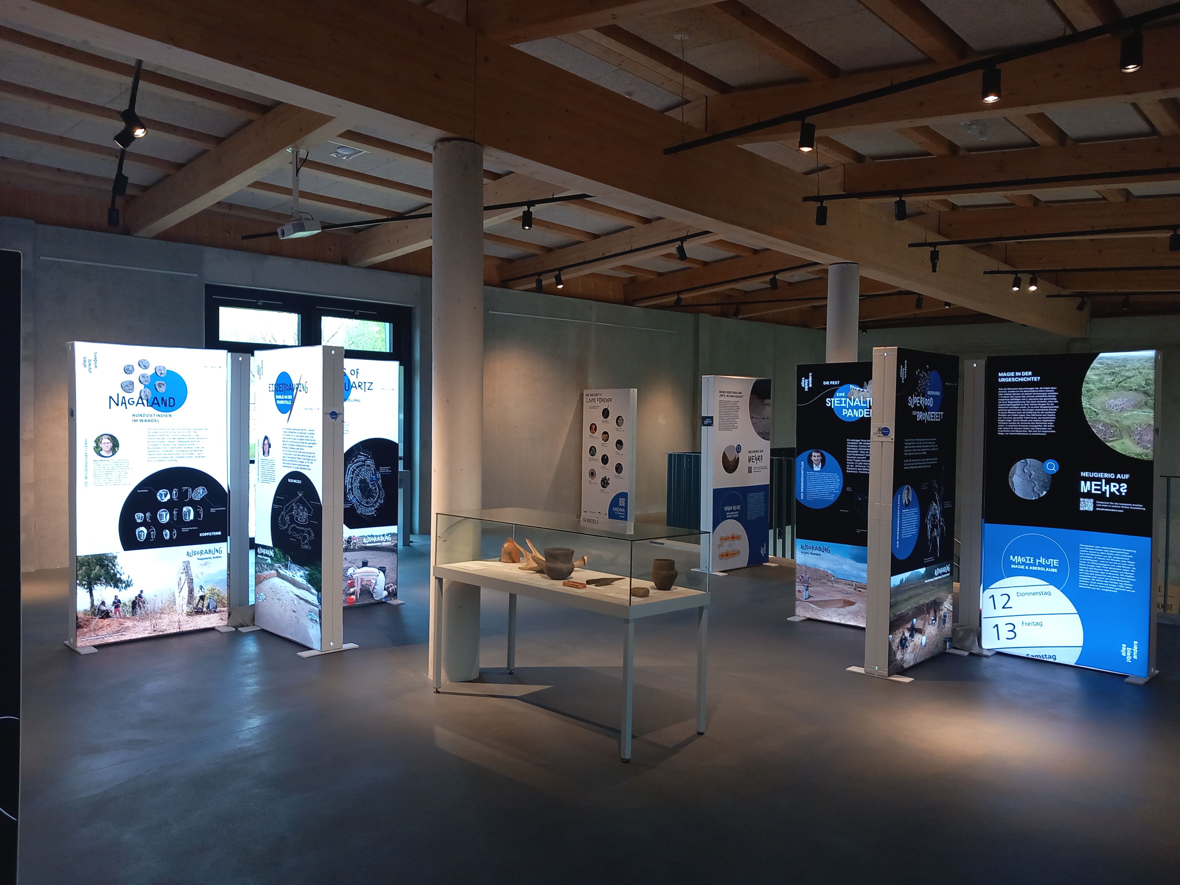 Ein Blick in die neue Ausstellung des Steinzeitpark in Dithmarschen bei Albersdorf. - Foto: AÖZA gGmbH