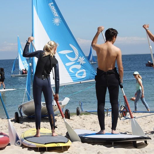 SUP Kurs bei Südkap Surfing Sylt