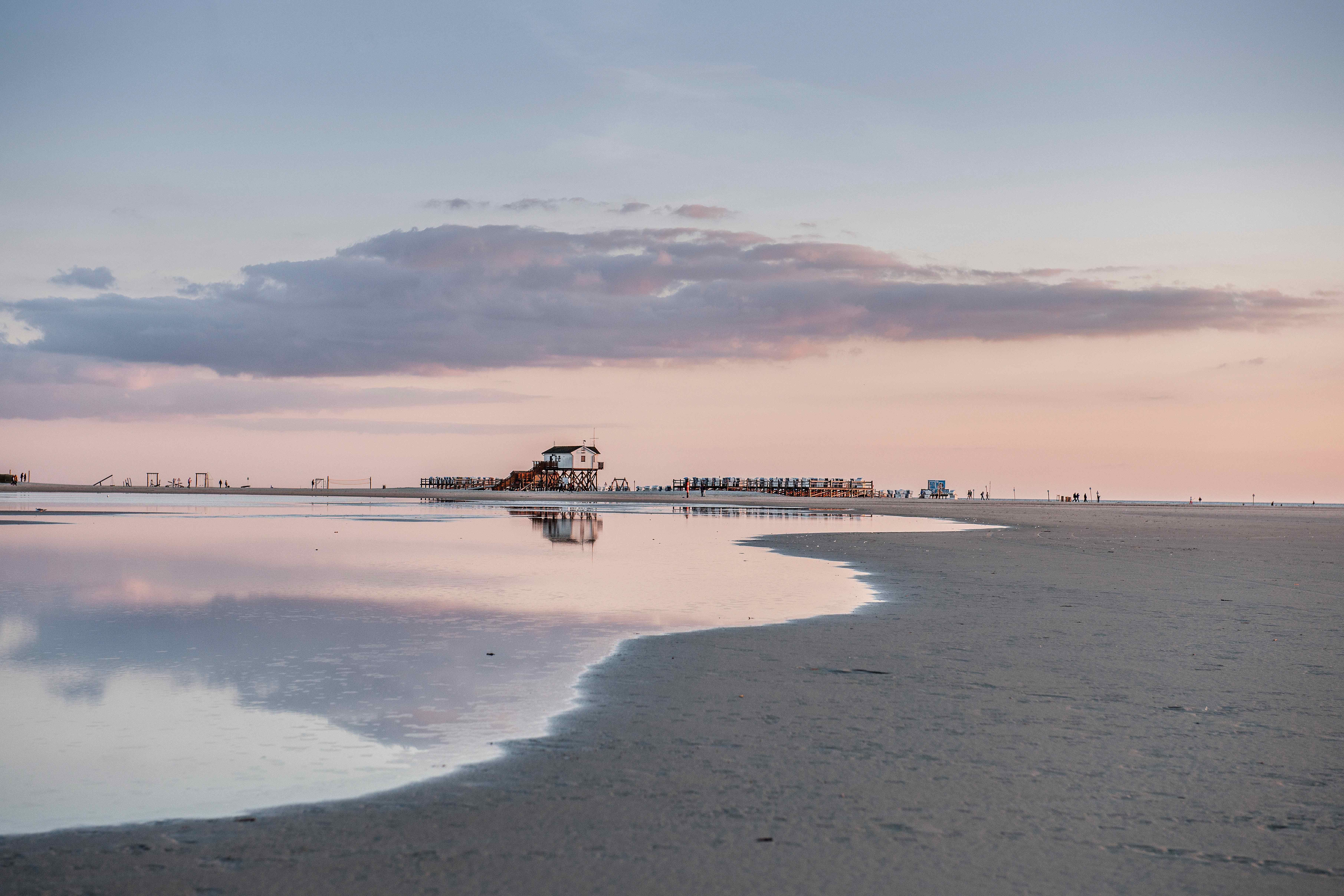 Priel in St. Peter-Ording