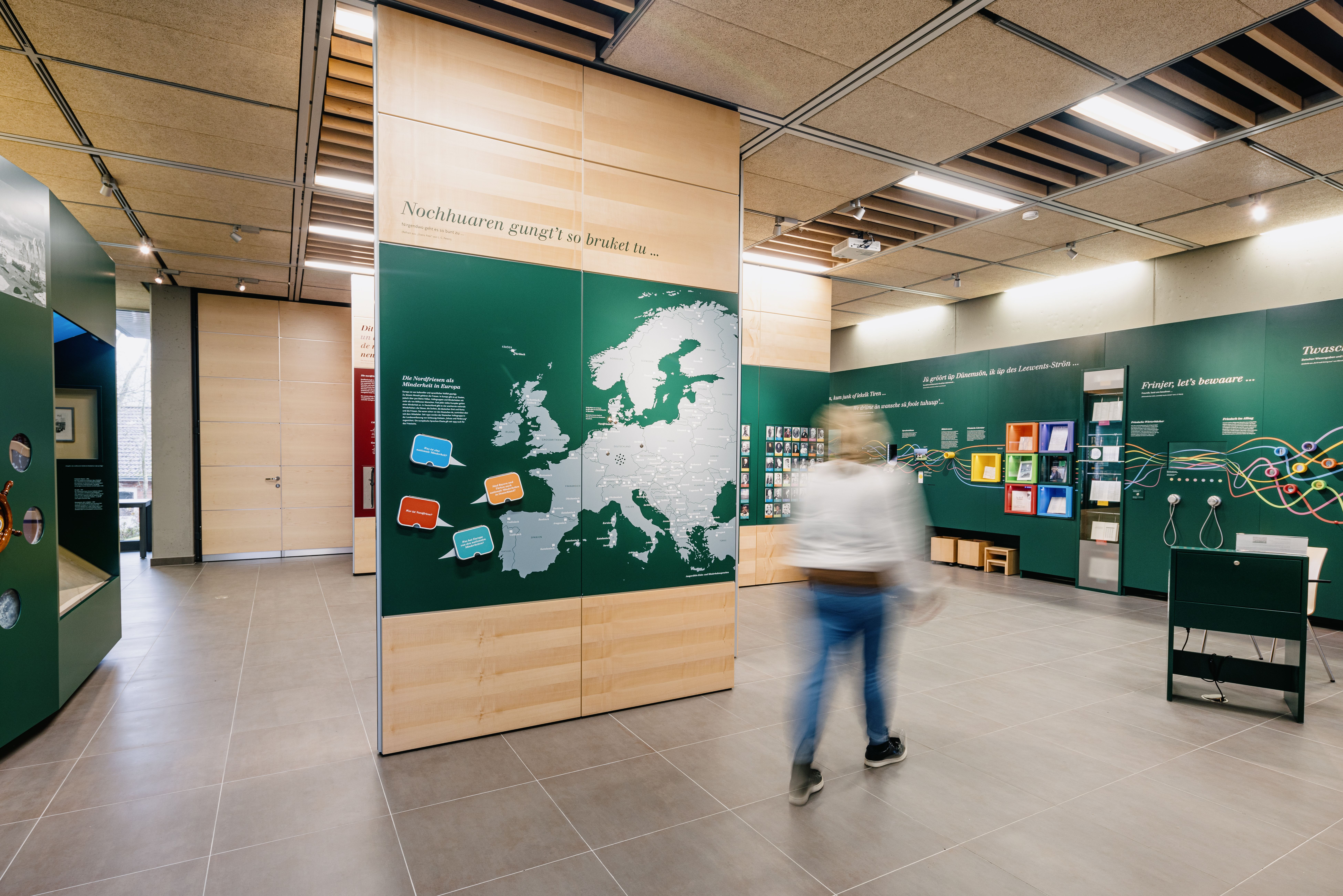 Informationsaustellung im Nordfriisk Instituut