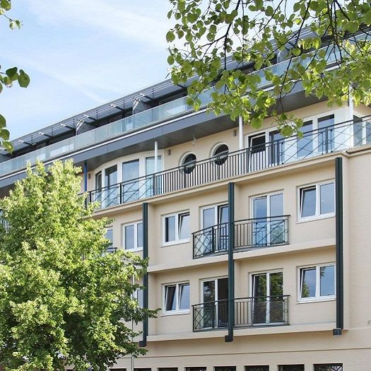 Außenansicht vom Thomas Hotel in Husum an der Nordsee.