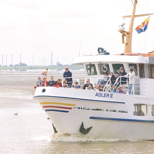 Ausflugsfahrt mit Adler Schiffe