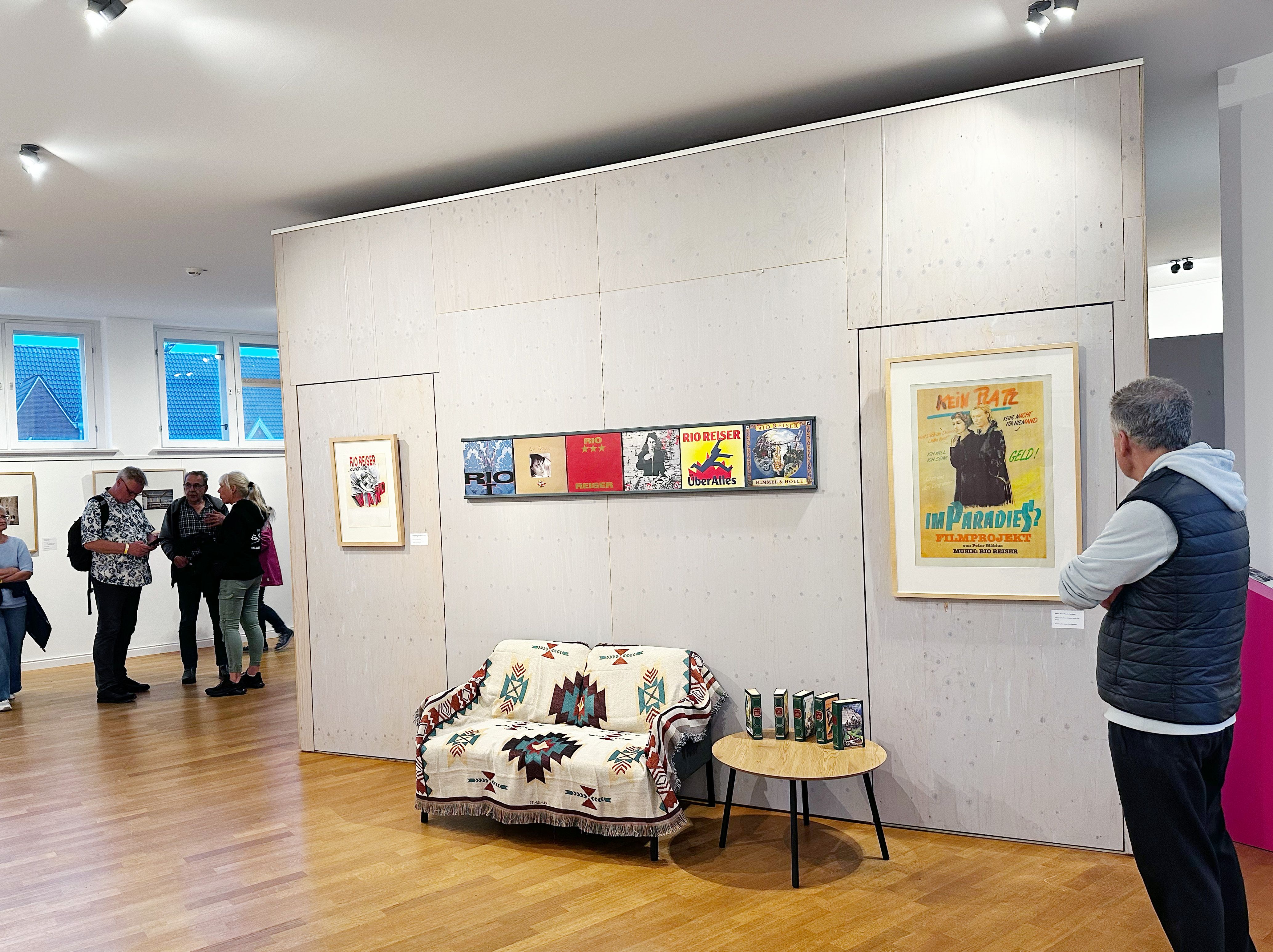Austtellungsraum der Sonderausstellung Rio Reiser. Foto: Marianne Lins