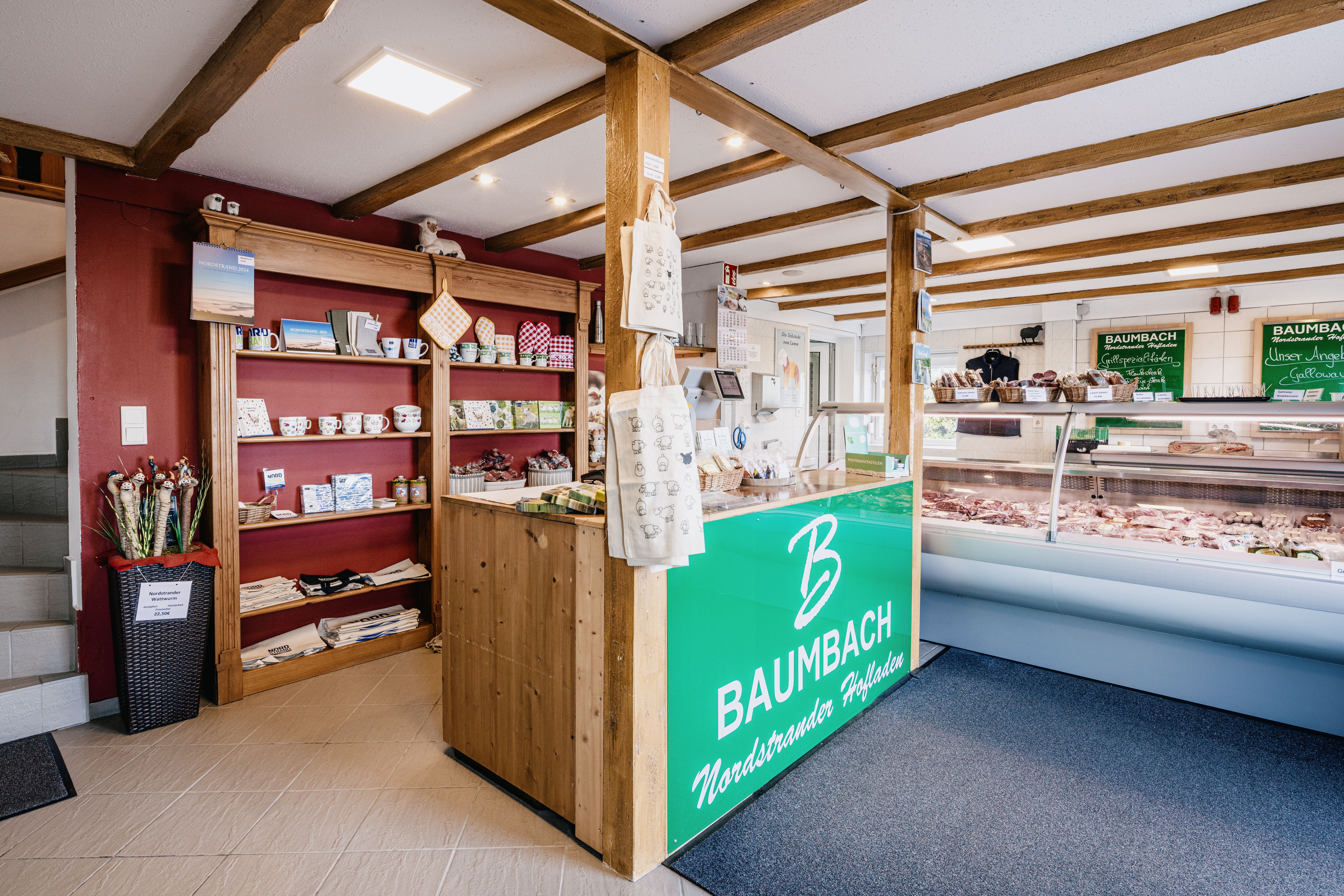 Innenansicht Hofladen Baumbach