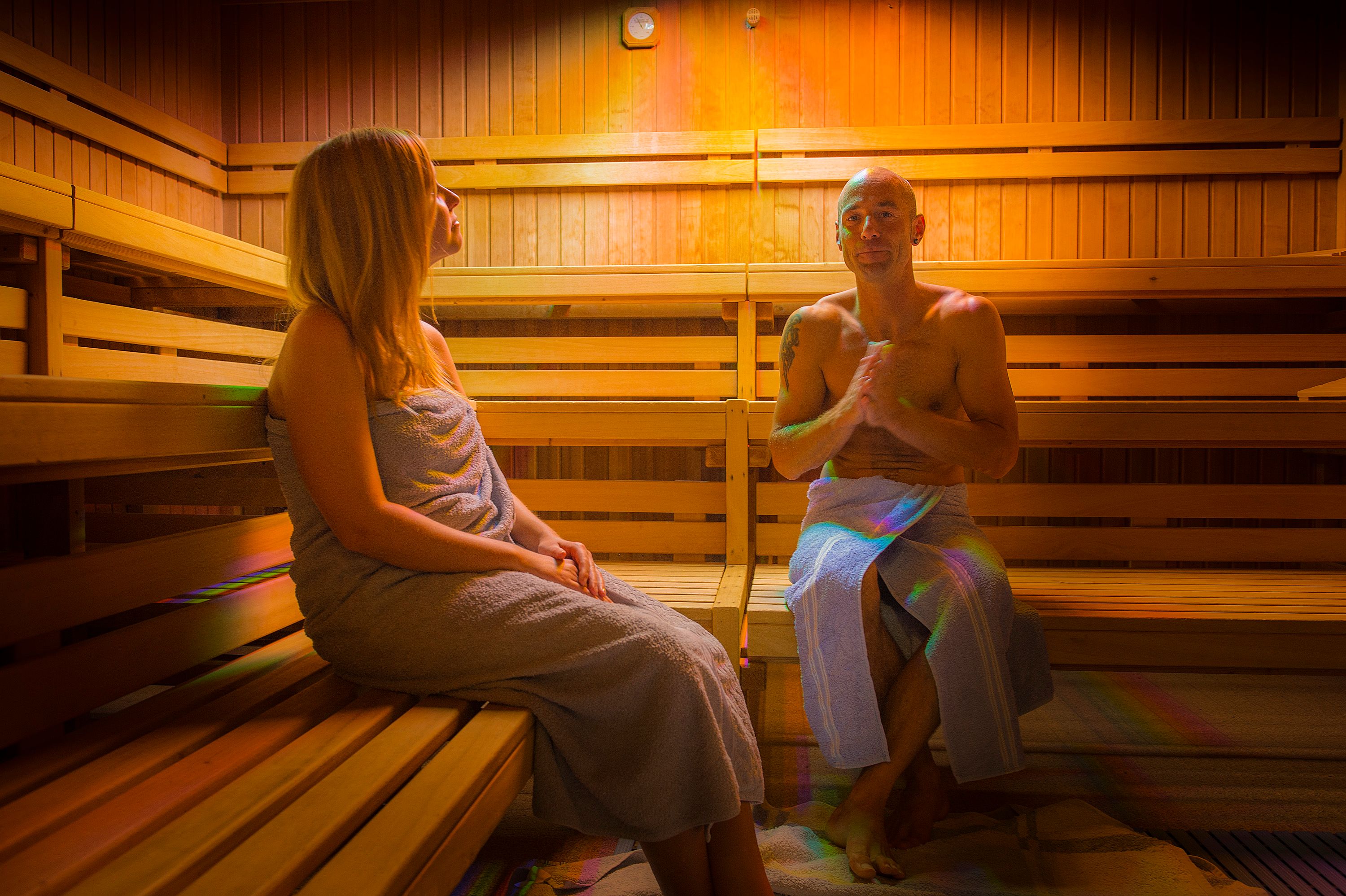 Familie im Husum Bad