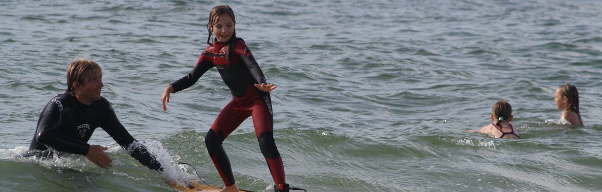 Wellenreiten auf Sylt