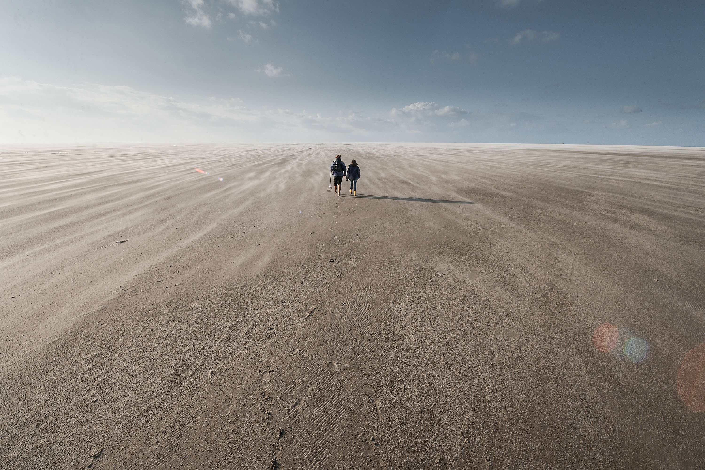 Spaziergang am Westerhever Strand