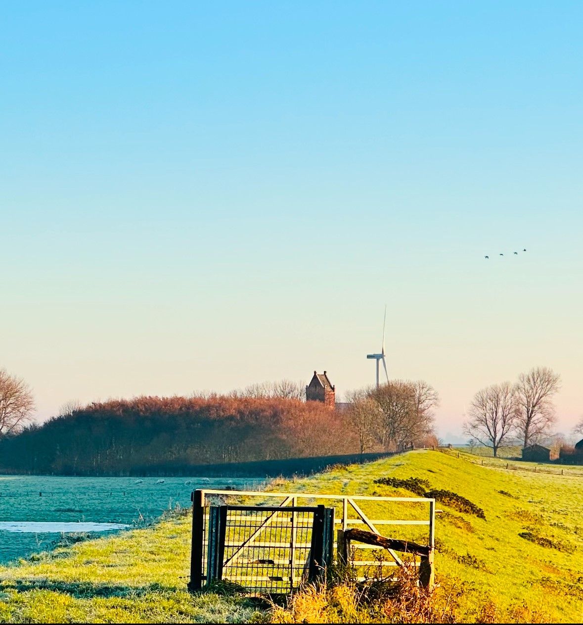 Der Deichwanderweg in Dagebüll