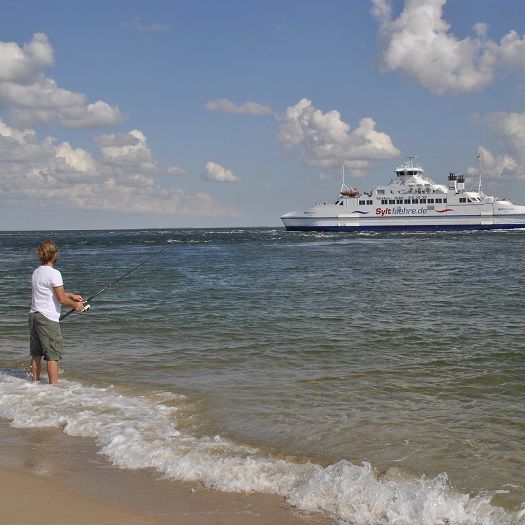 Angler auf Sylt