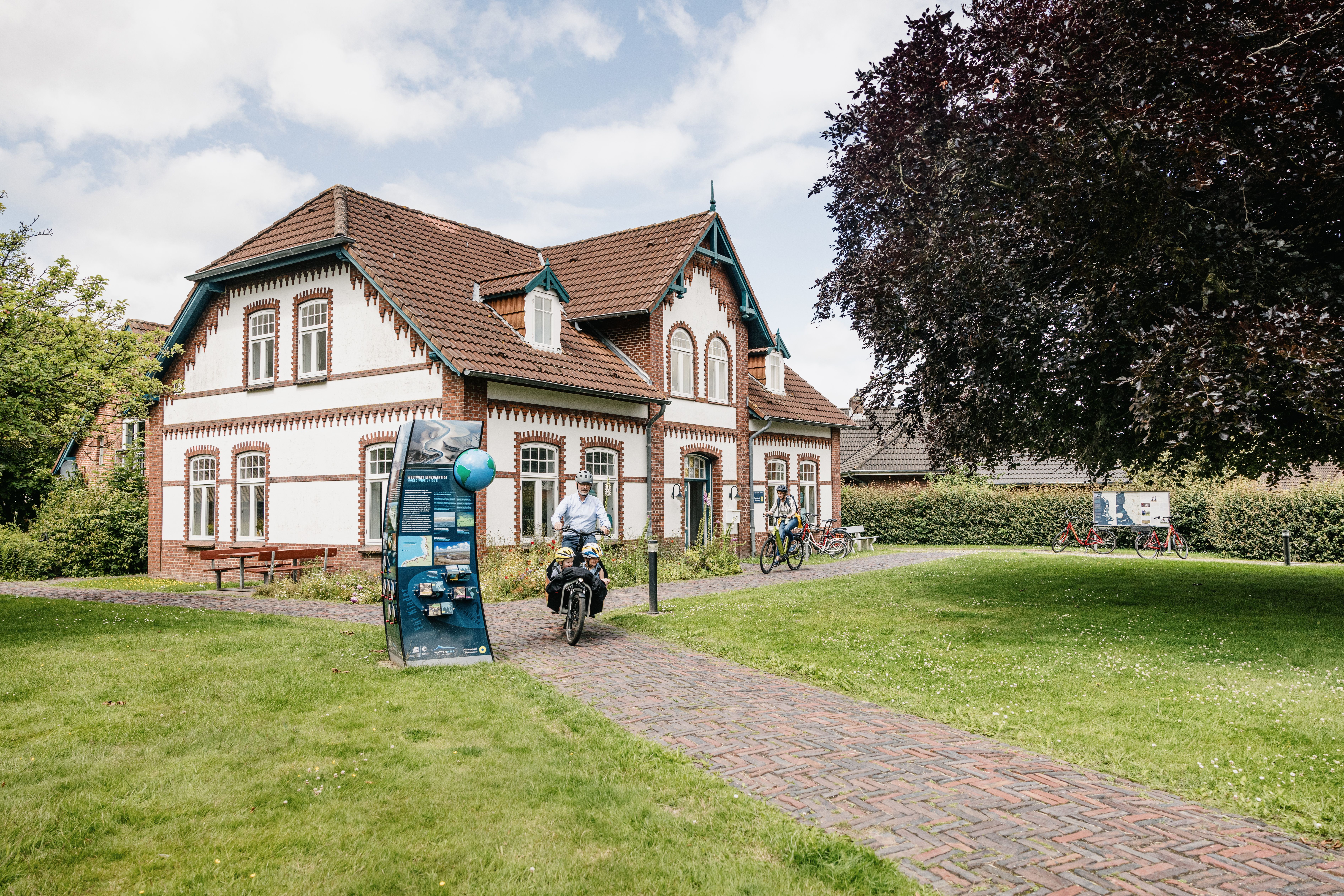 Infozentrum Klanxbüll mit Fahrradverleih