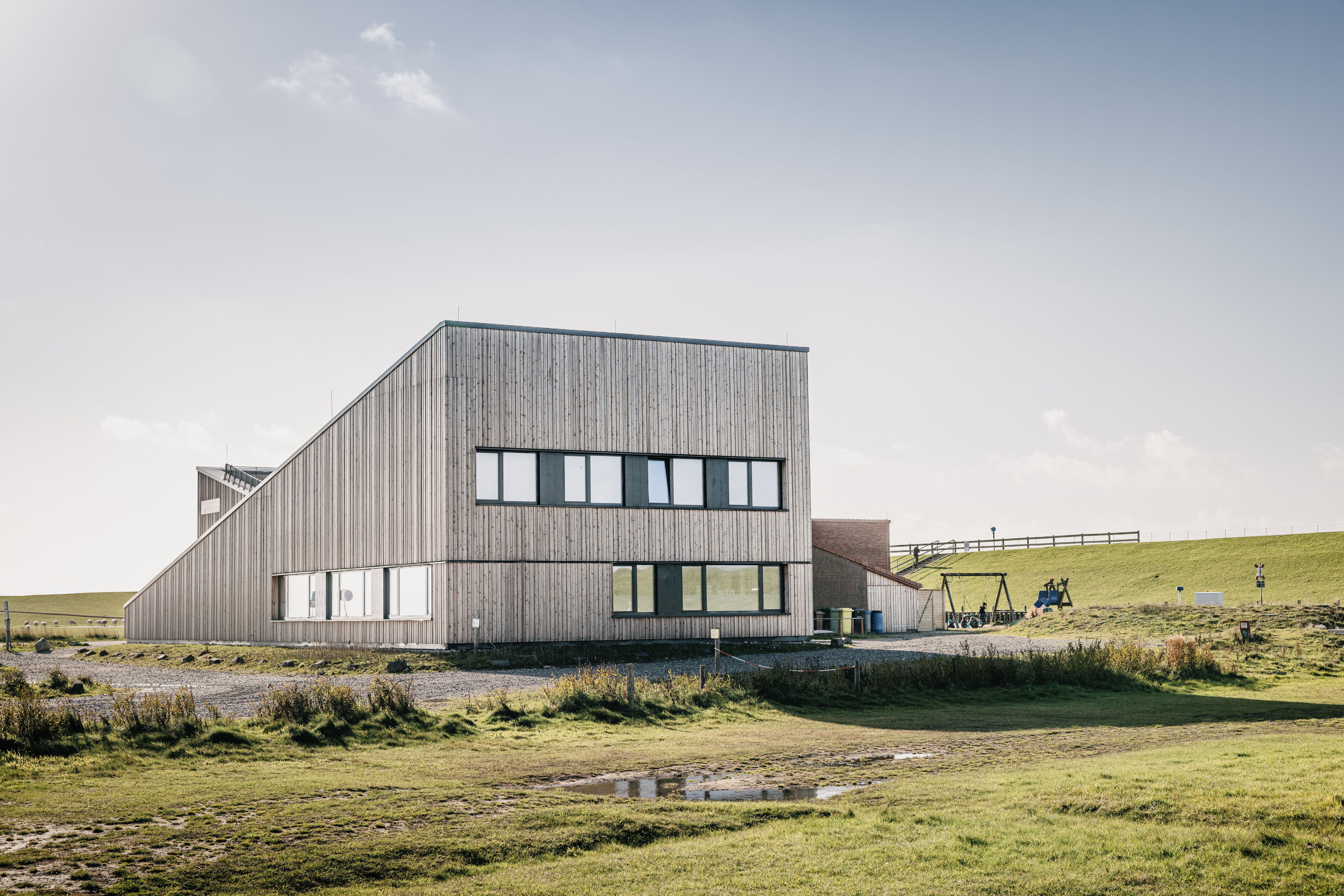 Integrierte Station Westküste im Beltringharder Koog, Nordfriesland