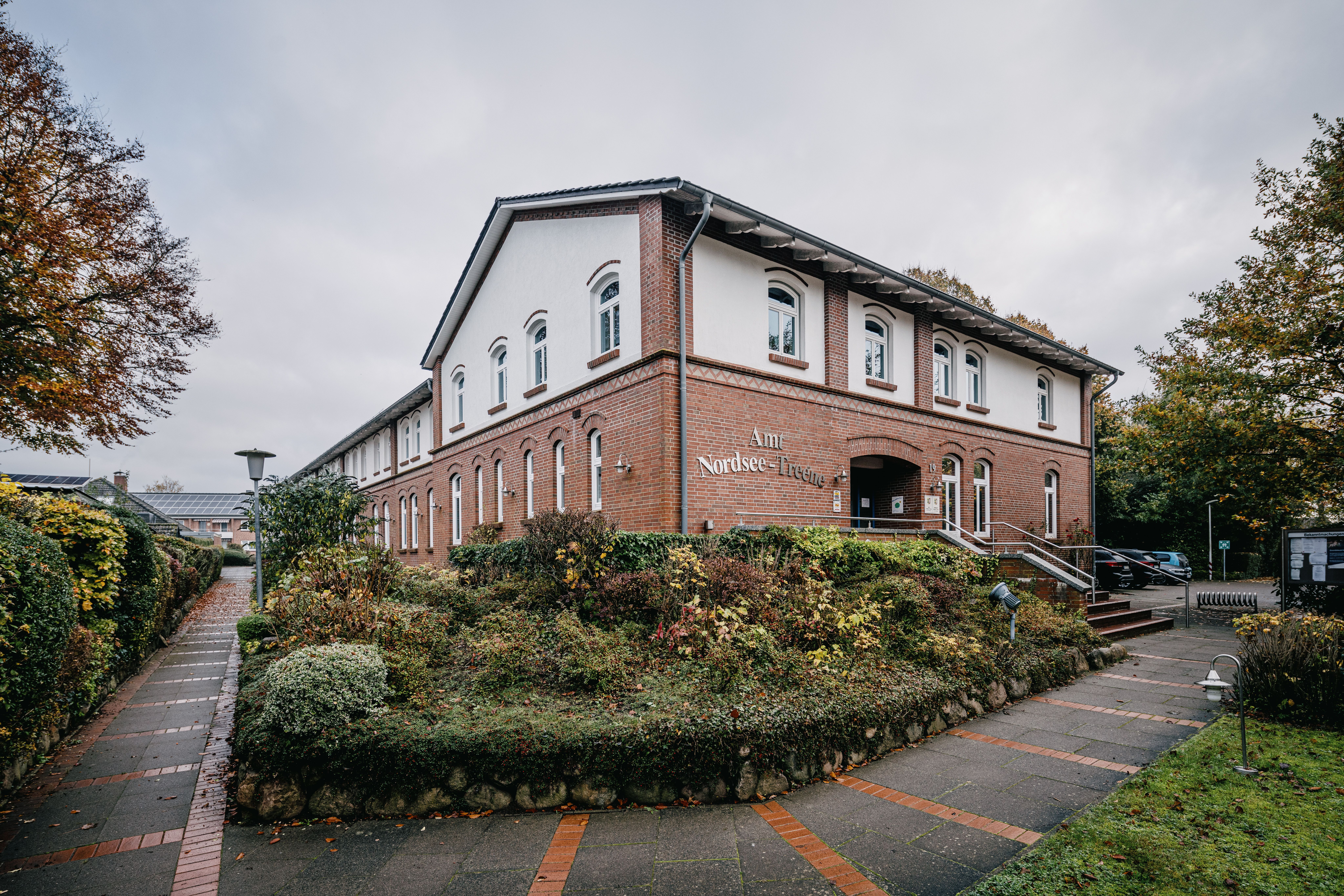 Außenansicht des Amtes in Mildstedt