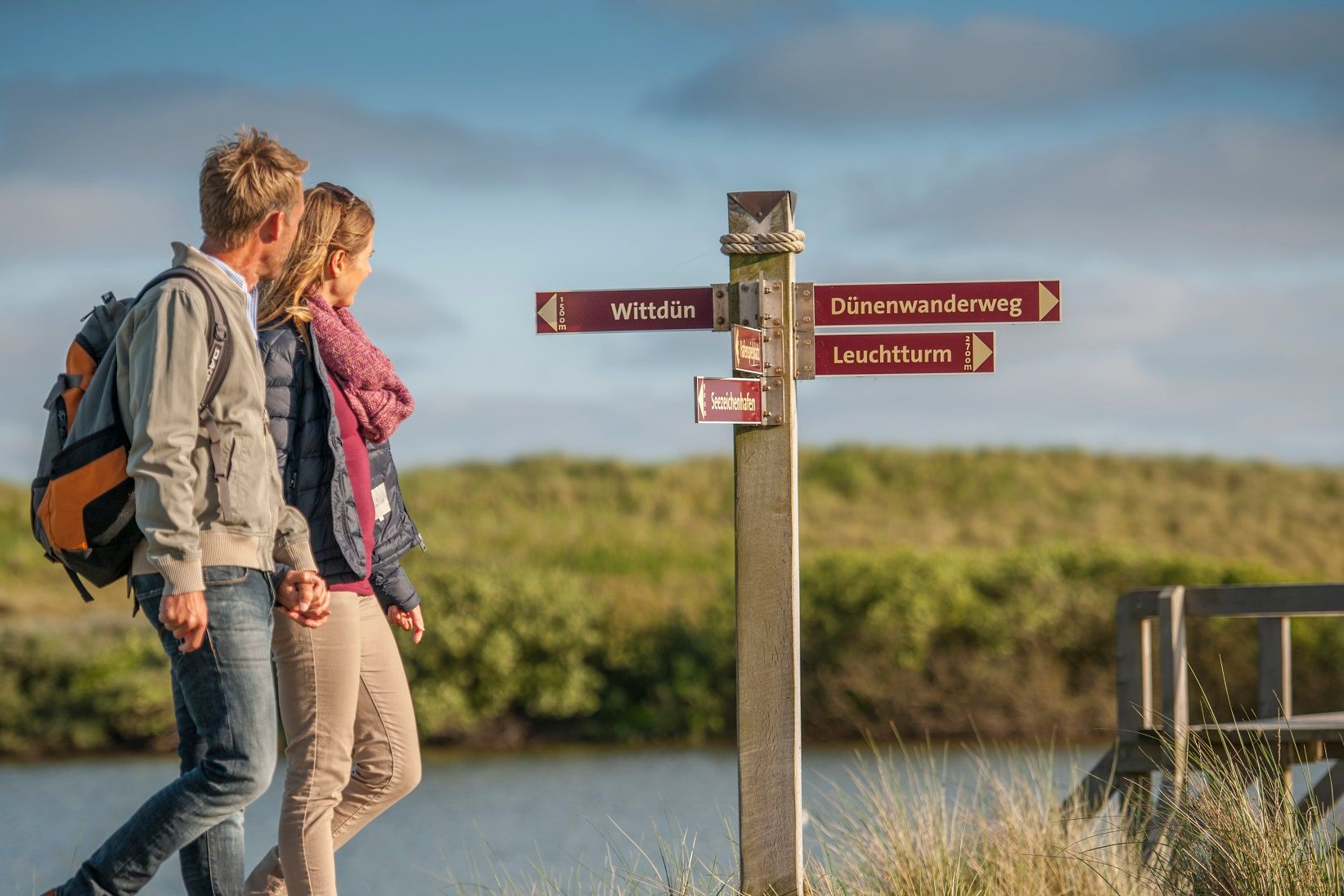 Wanderer auf Amrum