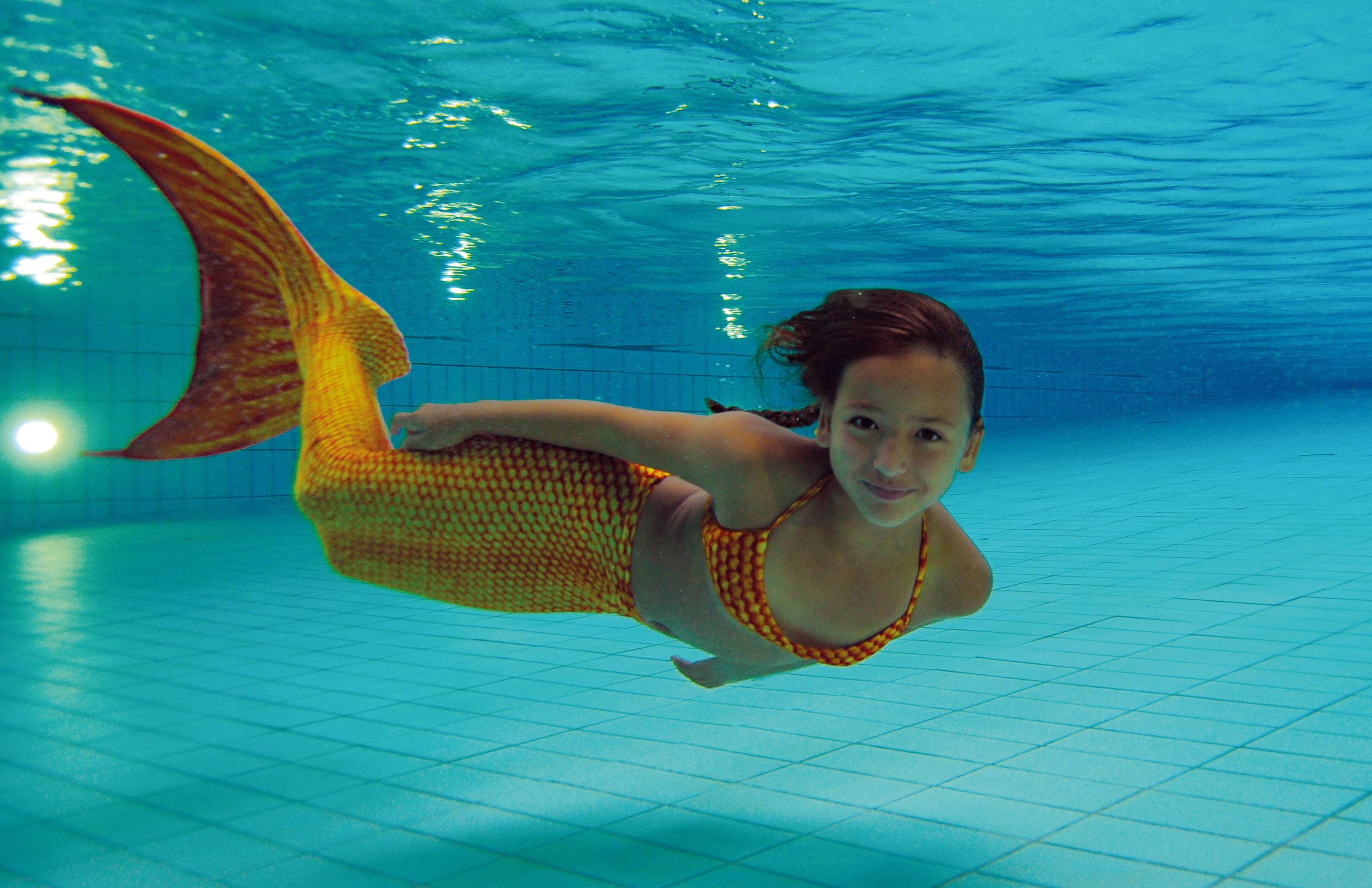 Schwimmen wir Meerjungfrauen